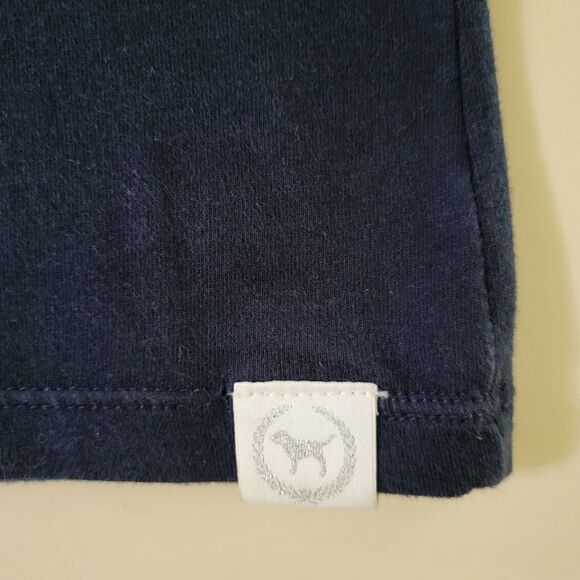 Pink Victoria's Secret Navy Minnesta Twins Embellished Crew Short Sleeve Tee - Picture 8 of 12